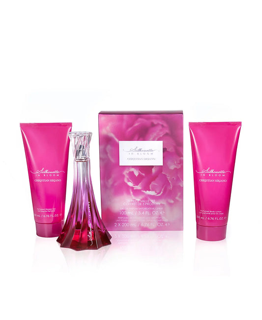 Silhouette IN BLOOM 3 pcs Gift Set by CHRISTIAN SIRIANO