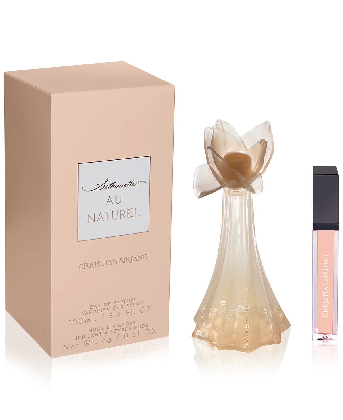 Au Naturel EDP and Lip Gloss by CHRISTIAN SIRIANO
