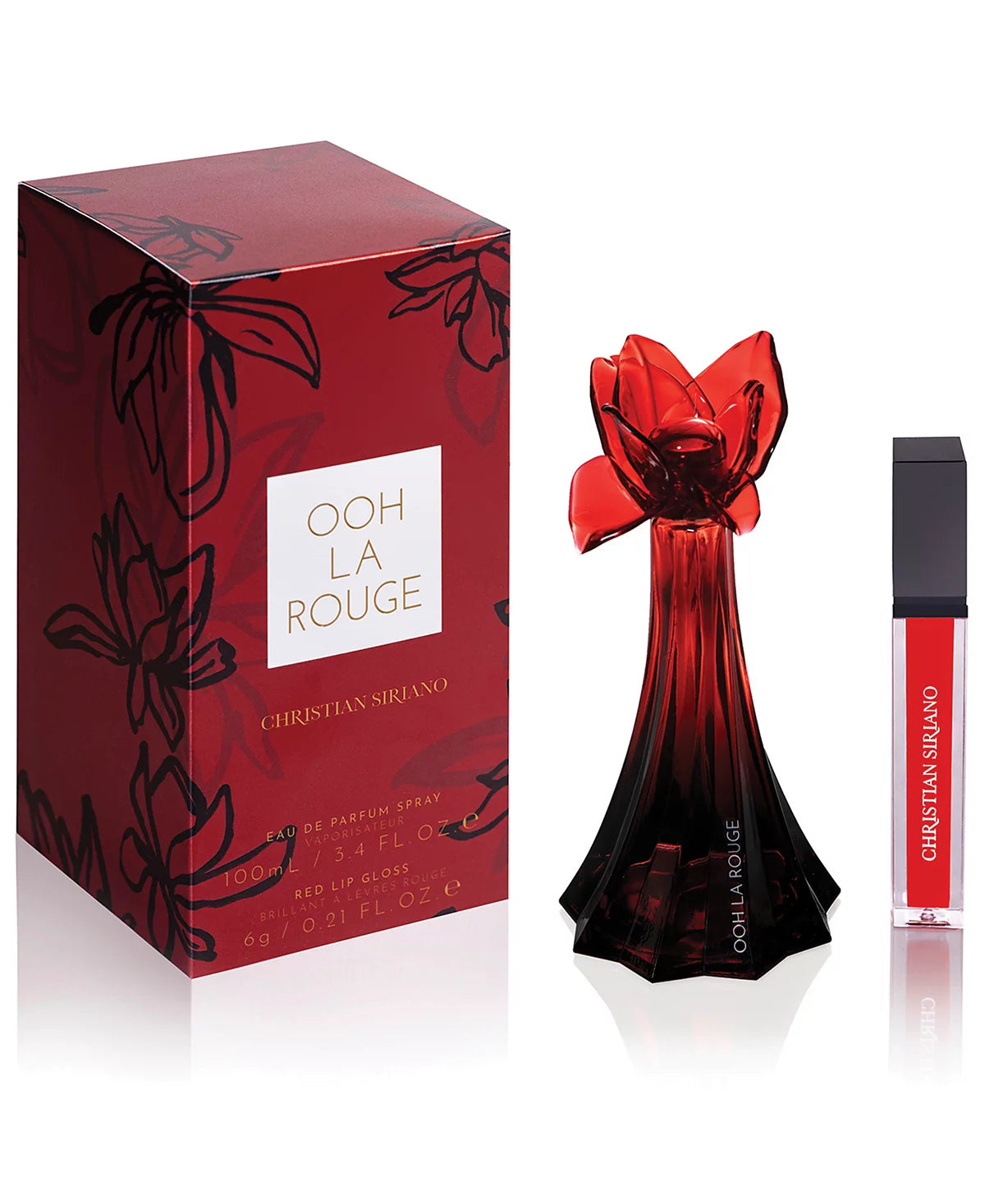 Ooh La Rouge (EDP 3.4 FL.OZ. + Lip Gloss) by CHRISTIAN SIRIANO