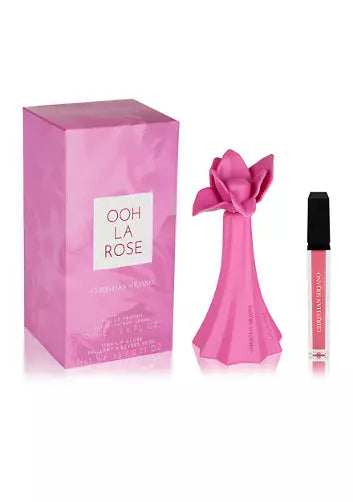 Ooh La Rose EDP and Lip Gloss by CHRISTIAN SIRIANO