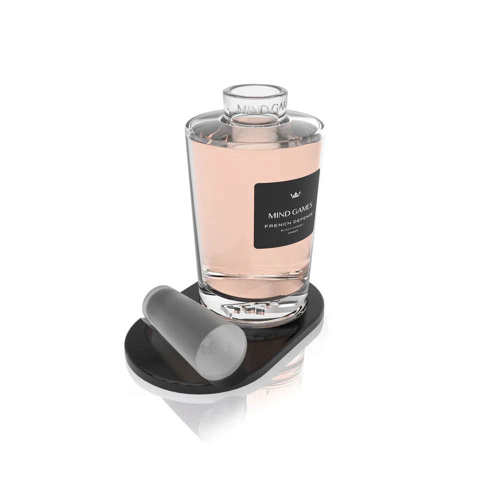 FRENCH DEFENSE CRYSTAL DECANTER SET