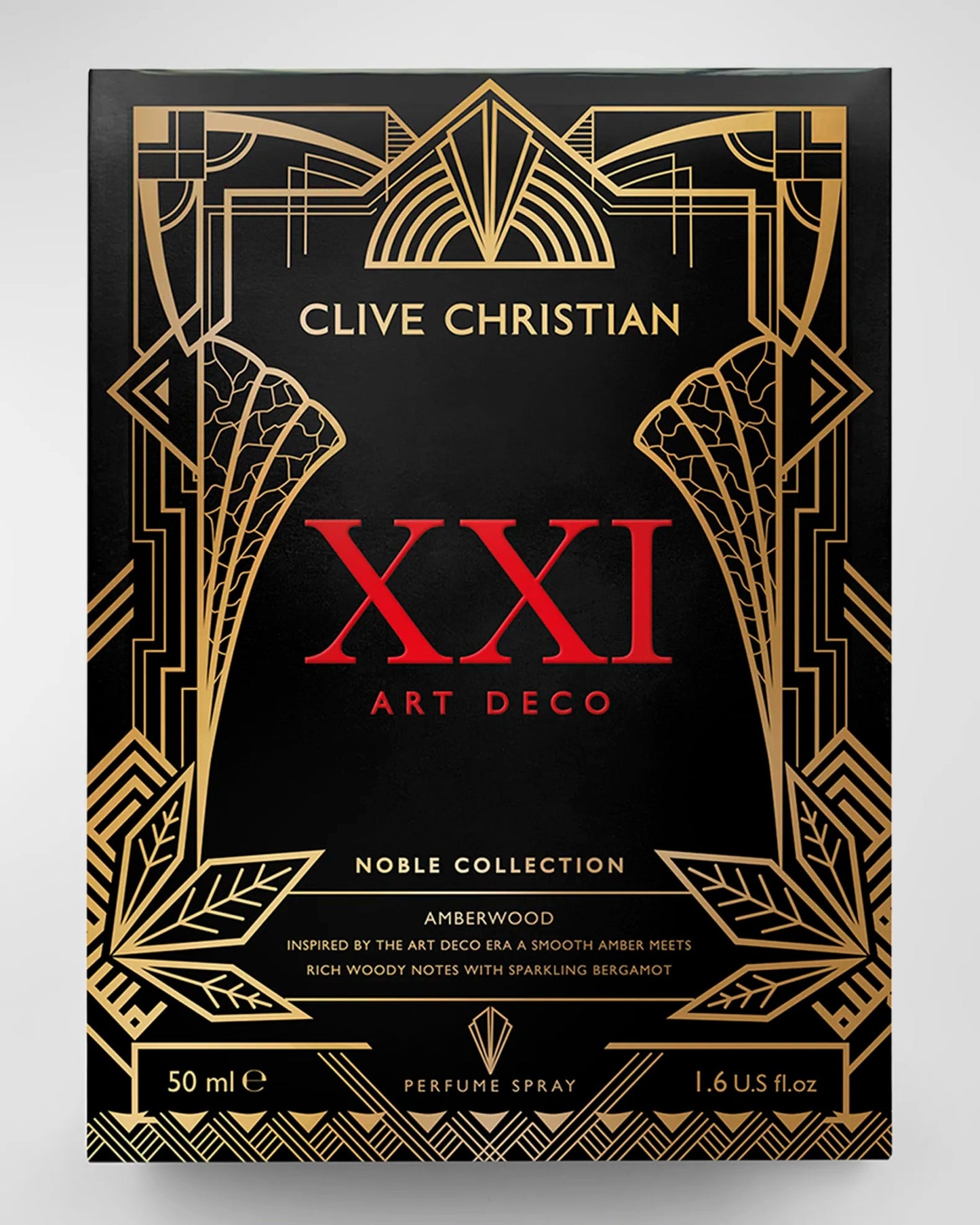 Noble Collection XXI Art Deco Amberwood Parfum By Clive Christian