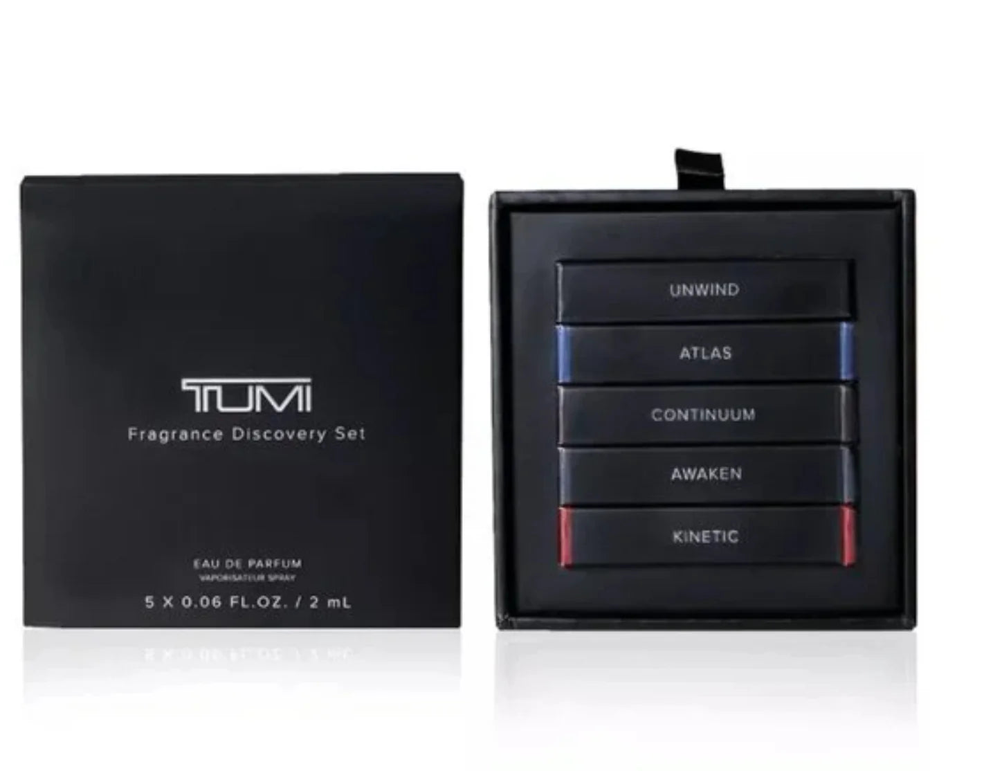 TUMI Fragrance discovery set for Men - 5 x 0.06 oz / 2ml