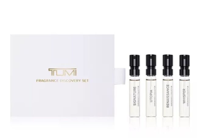 TUMI Fragrance discovery set for Women - 4 x 0.06 oz / 2ml