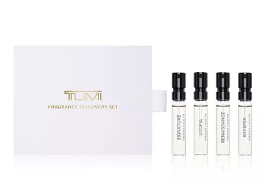 TUMI Fragrance discovery set for Women - 4 x 0.06 oz / 2ml