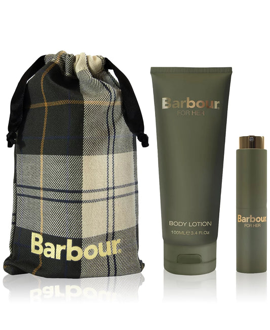 Barbour For HER Bauble Gift Set (EDP 0.5 FL.OZ. + BODY LOTION 3.4 FL.OZ)