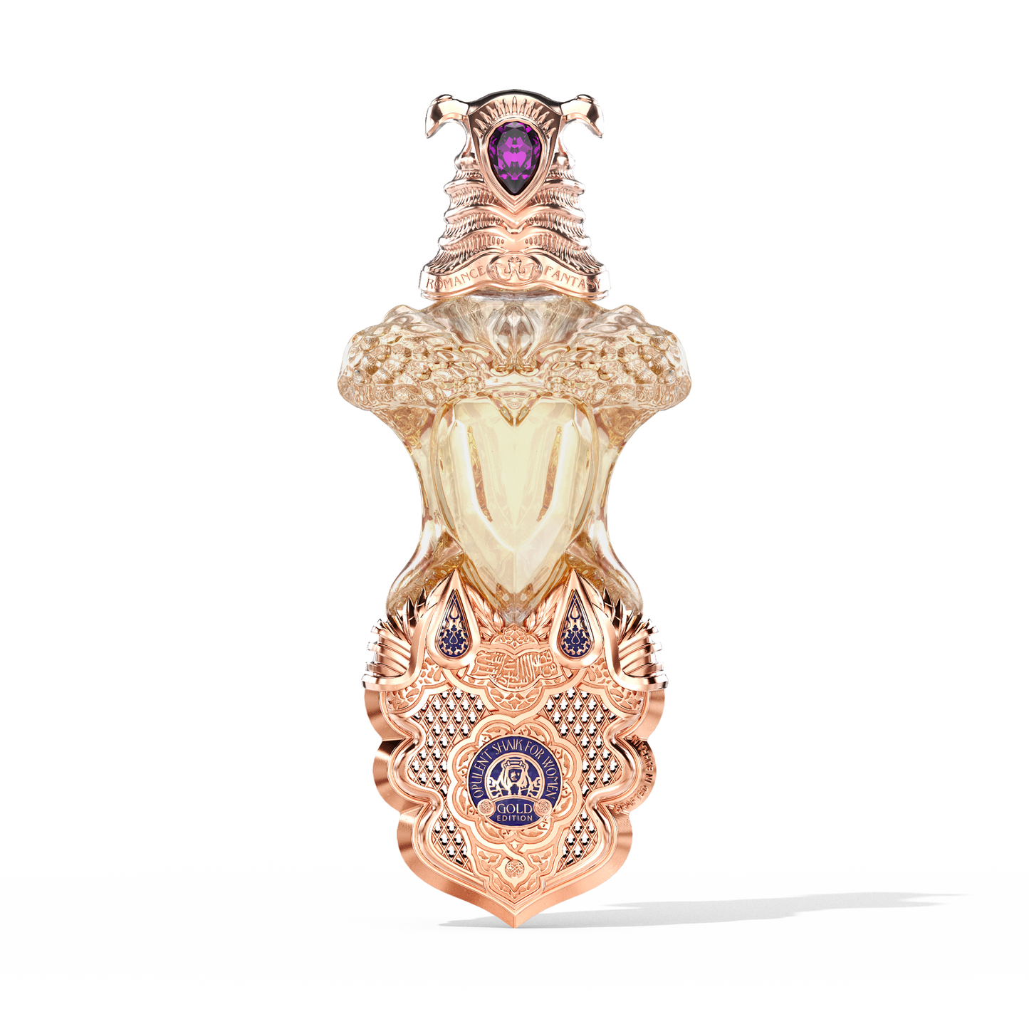 Opulent Shaik Amethyst Gold Parfum for Women by Designer Shaik Arabia