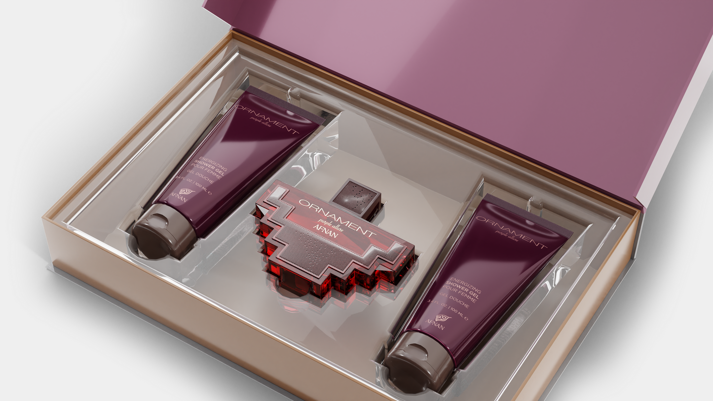 ORNAMENT PURPLE ALLURE FEMME GIFT SET