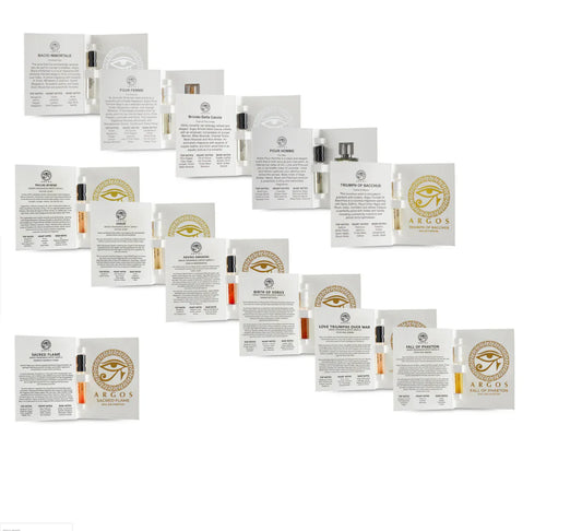 Argos SAMPLE PACK Of 12 Fragrances