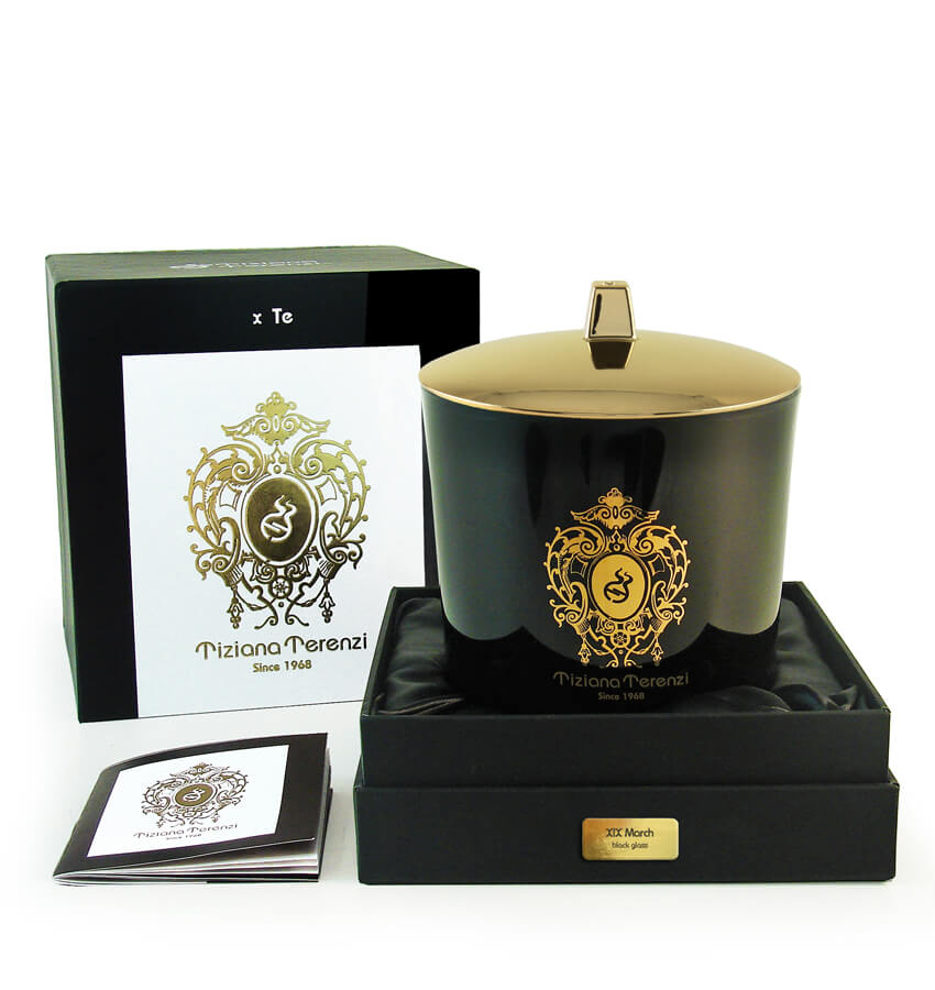 XIX March Black glass by TIZIANA TERENZI