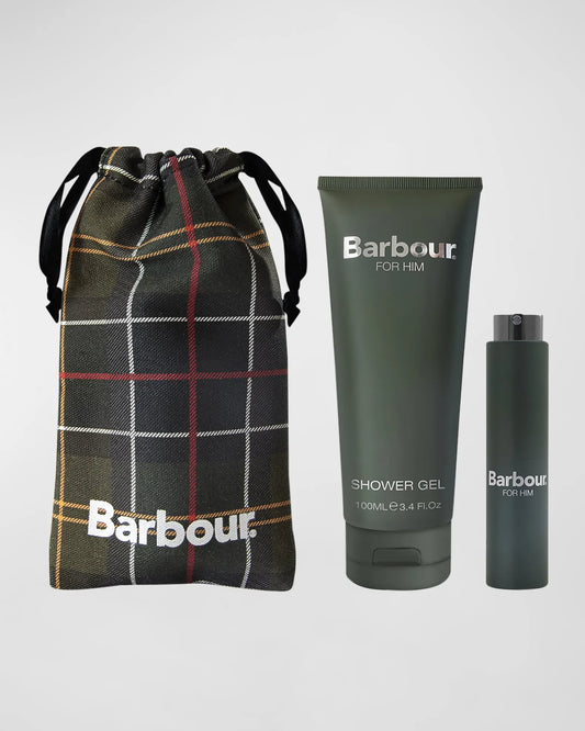 Barbour For HIM Bauble Gift Set (EDP 0.5 FL.OZ. + SHOWER GEL 3.4 FL.OZ)